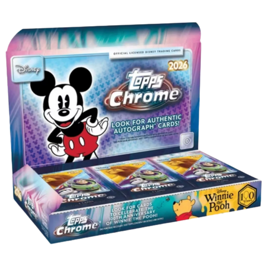 2026 Topps Chrome Disney - Pudełko Hobby