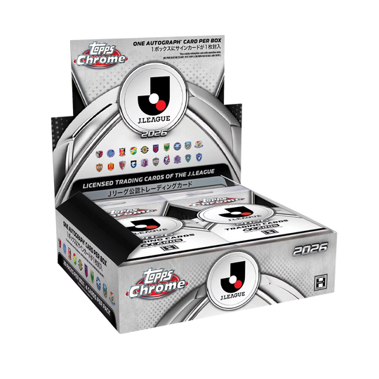 2026 Topps J.League Chrome - Hobby Box (Przedpłatność - Premiera: koniec października 2026)