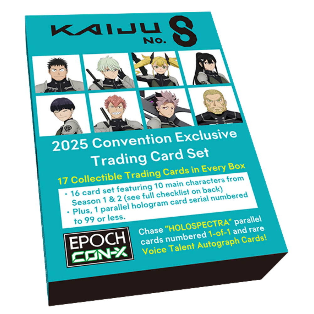 Epoch Con-X - Kaiju No. 8 - Convention Exclusive Trading Card Set [ENG]
