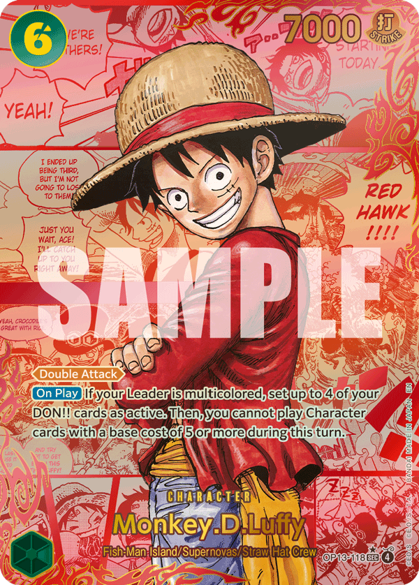 One Piece Card Game - OP13 - Portando avanti la sua volontà - Booster [ENG]