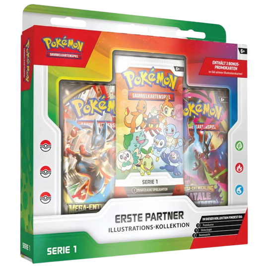 Pokemon - Erste Partner Illustrations-Kollektion Serie 1 [DE]