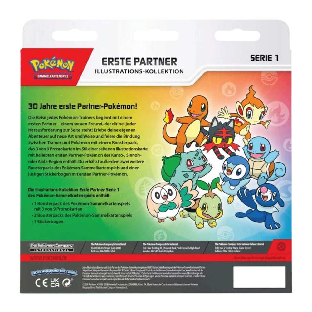 Pokemon - Erste Partner Illustrations-Kollektion Serie 1 [DE]