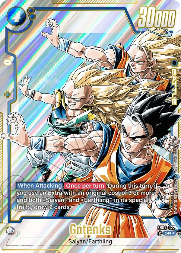 Dragon Ball Super Card Game - Fusion World - SB02 - Manga Booster Pack 02 - Sobre de mejora