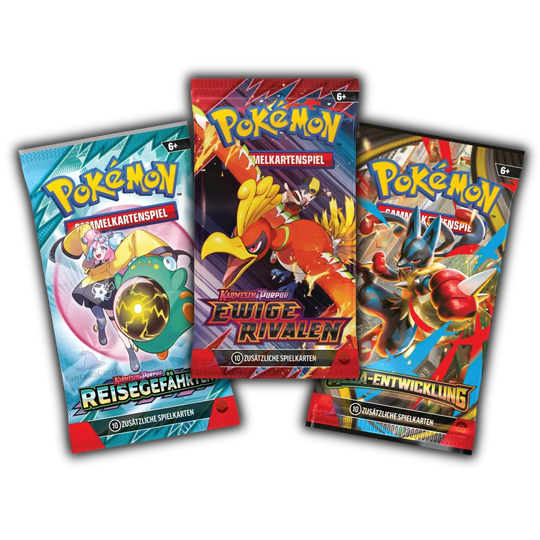 Pokemon - German Booster Bundle - Ewige Rivalen, Reisegefährten &amp; Mega-Entwicklung [DE]