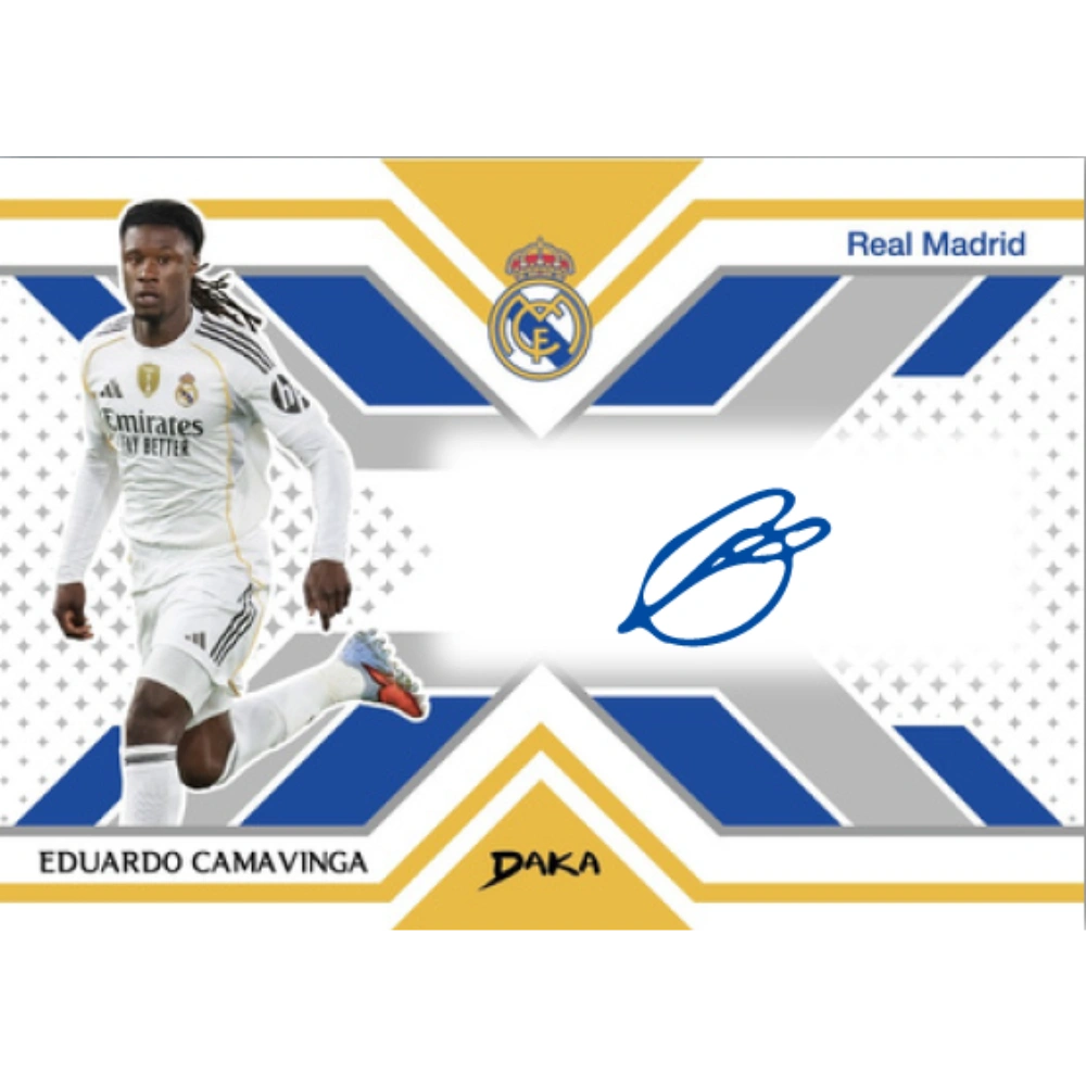 Daka 2025-26 Real Madrid Top Audience - Hobby Box