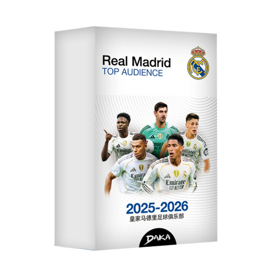Daka 2025-26 Real Madrid Top Audience - Hobby Box