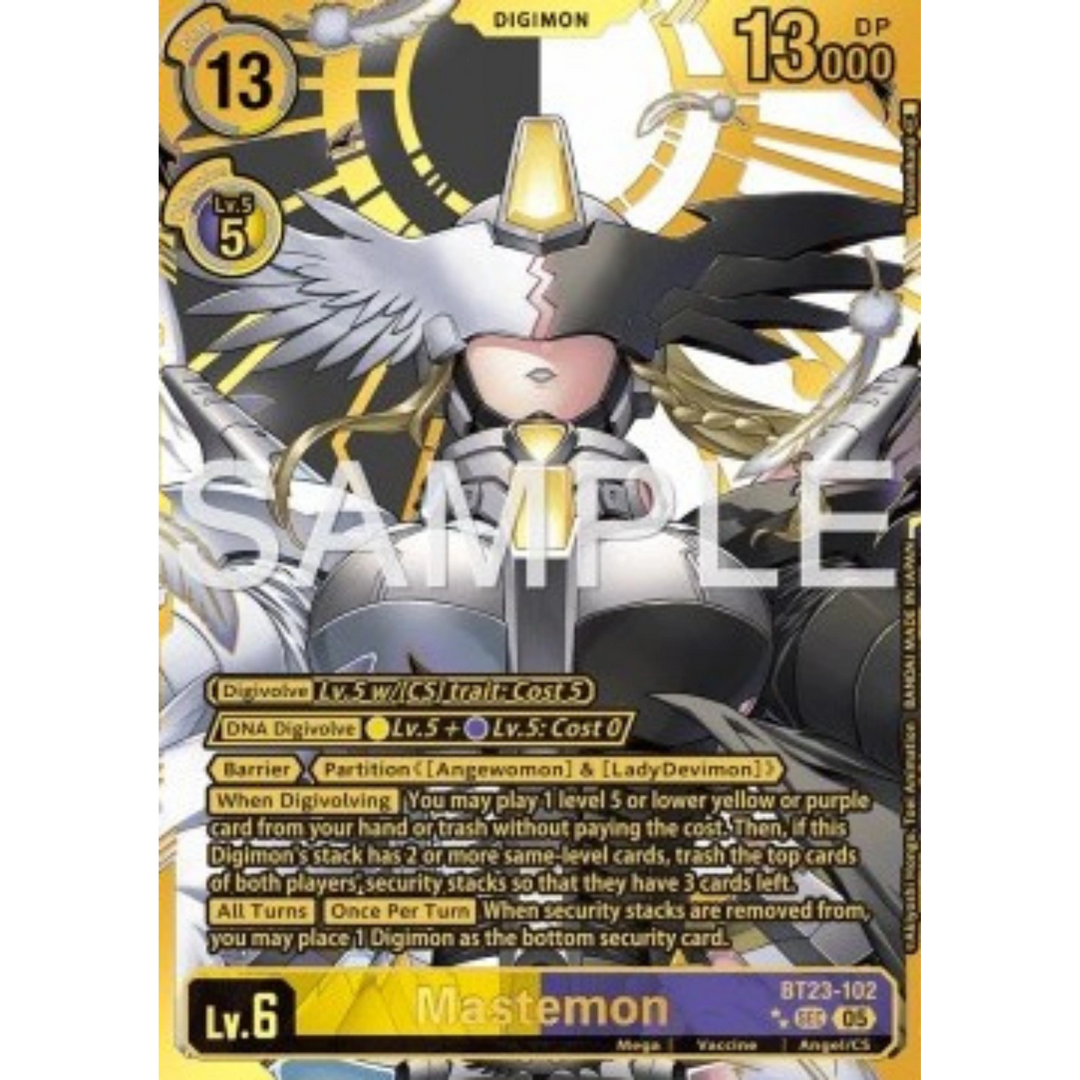 Digimon Card Game - BT23 - HACKERS’ SLUMBER - Sleeved Booster [ENG]