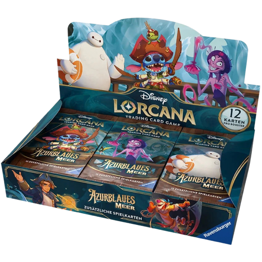 Disney Lorcana - Γαλάζια Θάλασσα - Display [DE]