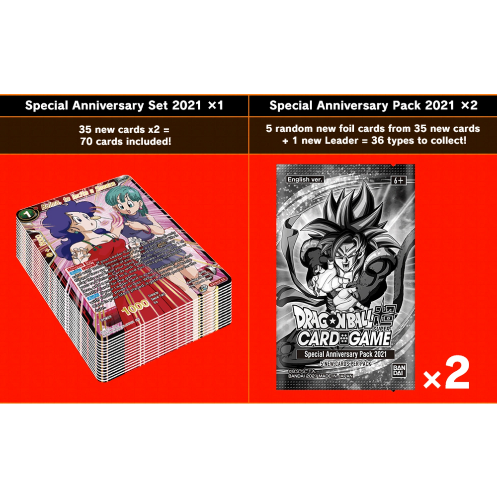 Dragon Ball Super Card Game - Masters - Special Anniversary Box 2021 Version 1 [ENG]