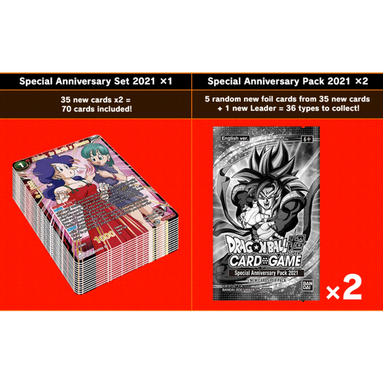 Dragon Ball Super Card Game - Masters - Caja especial de aniversario 2021 versión 1 [ING]