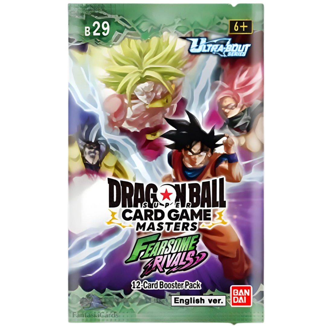 Dragon Ball Super Card Game - Masters - B29 - Fearsome Rivals - Display [ENG]