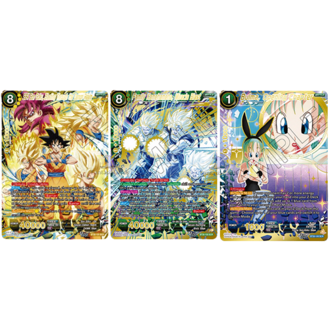 Dragon Ball Super Card Game - Masters - B30 - Tres guerreros gloriosos - Sobres de mejora [ING]