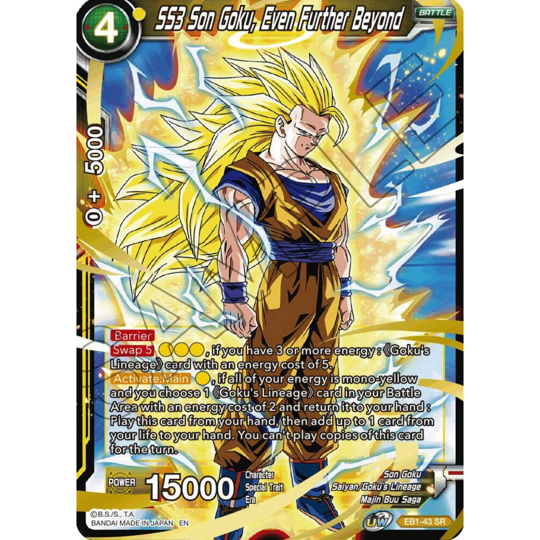 Dragon Ball Super Card Game - Masters - Battle Evolution - Display [ENG]