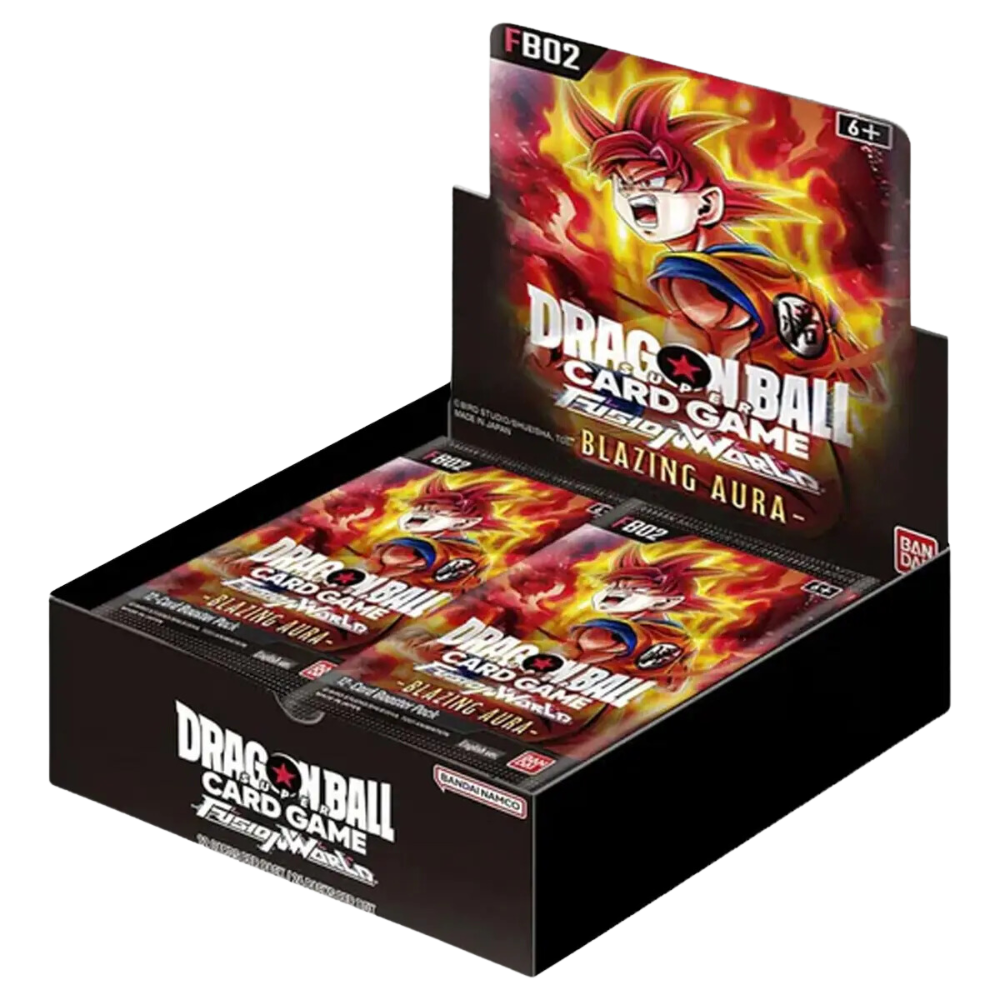 Dragon Ball Blazing Aura Fusion World FB 02 Display
