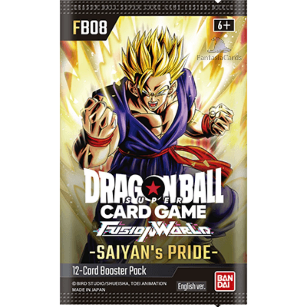 Dragon Ball Super Card Game - Fusion World - FB08 - Orgullo Saiyajin - Display [ING]