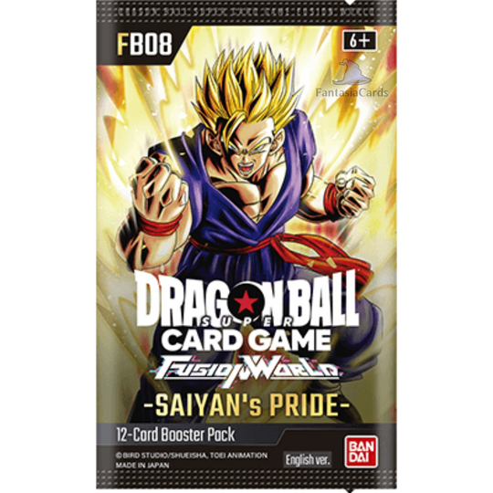Dragon Ball Super Card Game - Fusion World - FB08 - Orgullo Saiyajin - Display [ING]