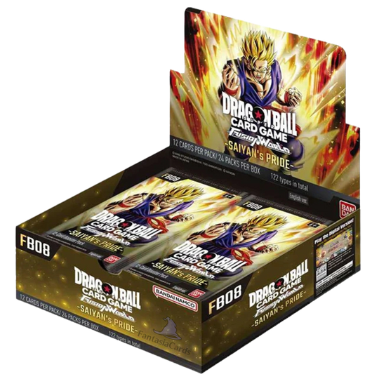 Dragon Ball Super Card Game - Fusion World - FB08 - Orgullo Saiyajin - Display [ING]