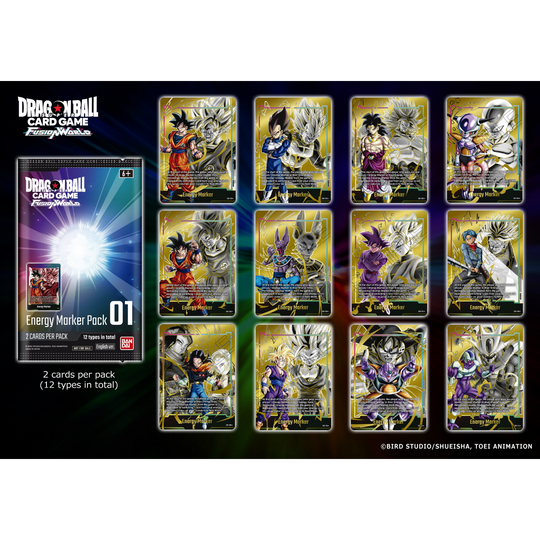Dragon Ball Super Card Game - Fusion World - Energy Marker Pack 01 [ENG]