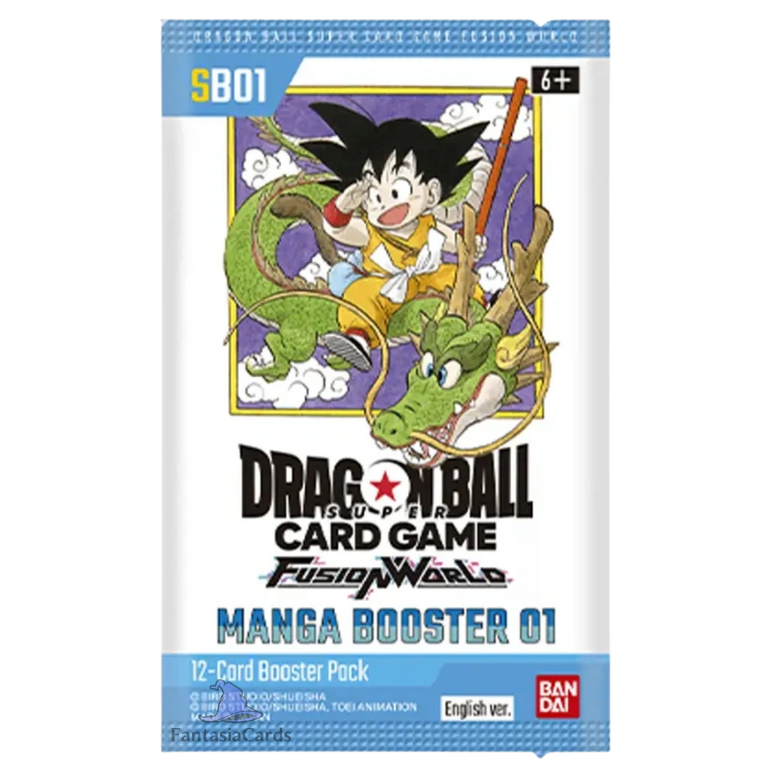 Dragon Ball Super Card Game - Fusion World - SB01 - Manga Booster Pack 01 - Sealed Case [ENG]