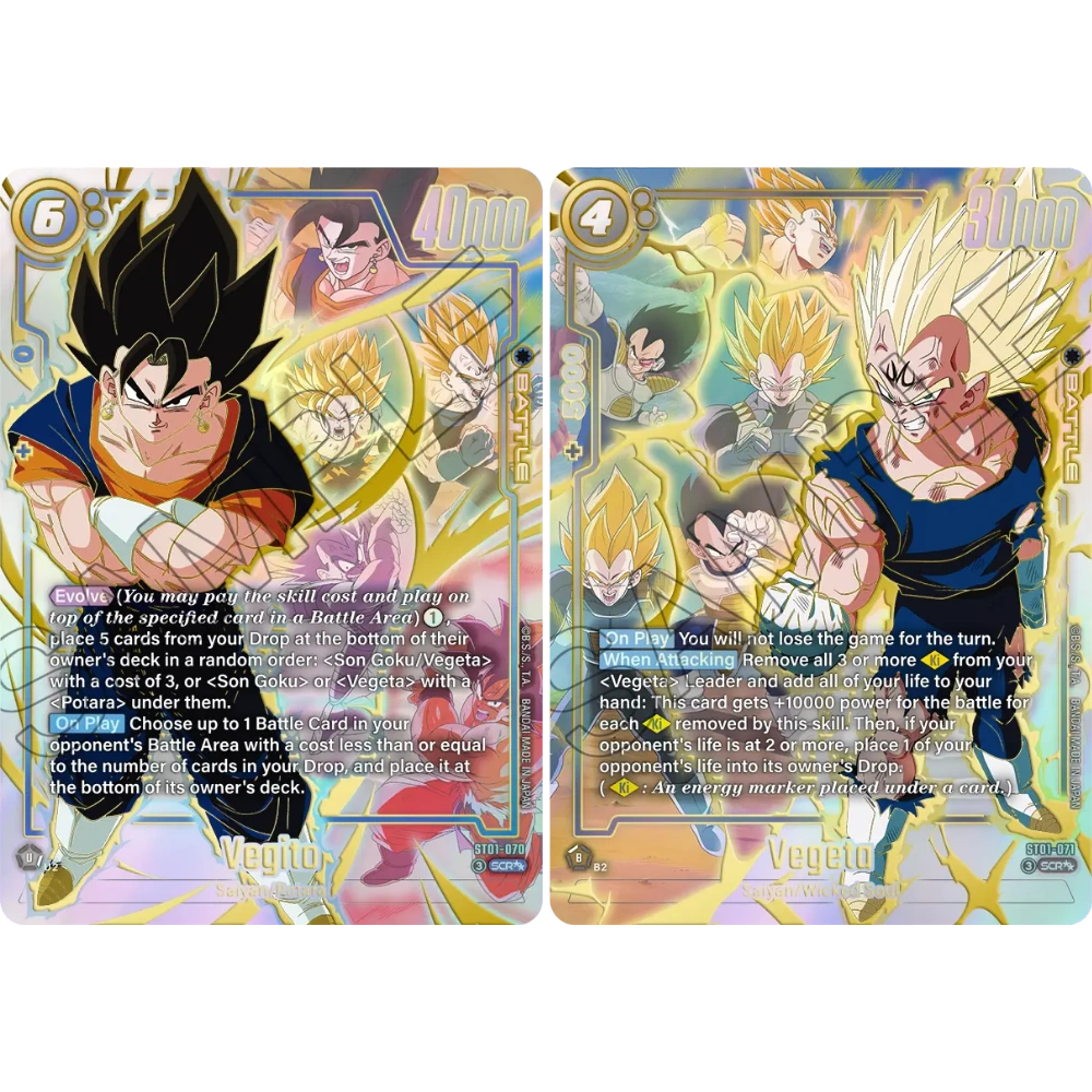 Dragon Ball Super Card Game - Fusion World - ST01 - Display de sobres de historia 01 [ING]