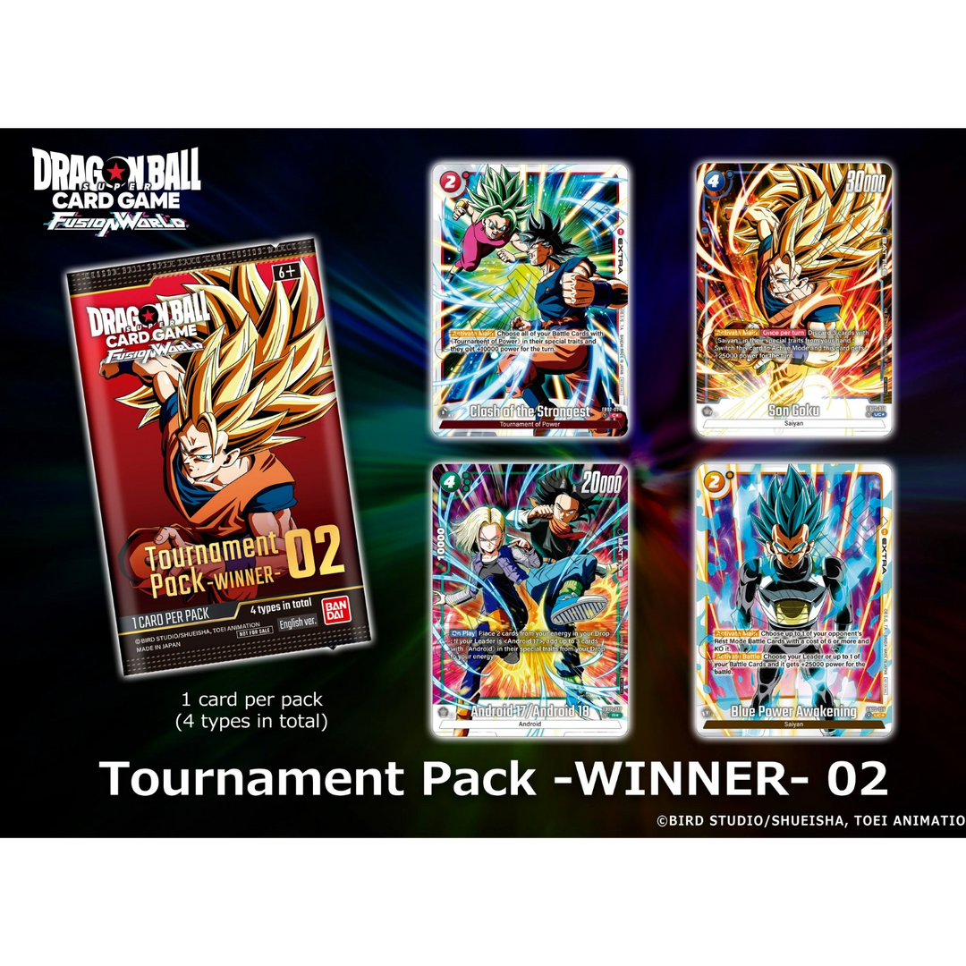 Dragon Ball Super Card Game - Fusion World - Tournament Pack -WINNER- 02 [ENG]