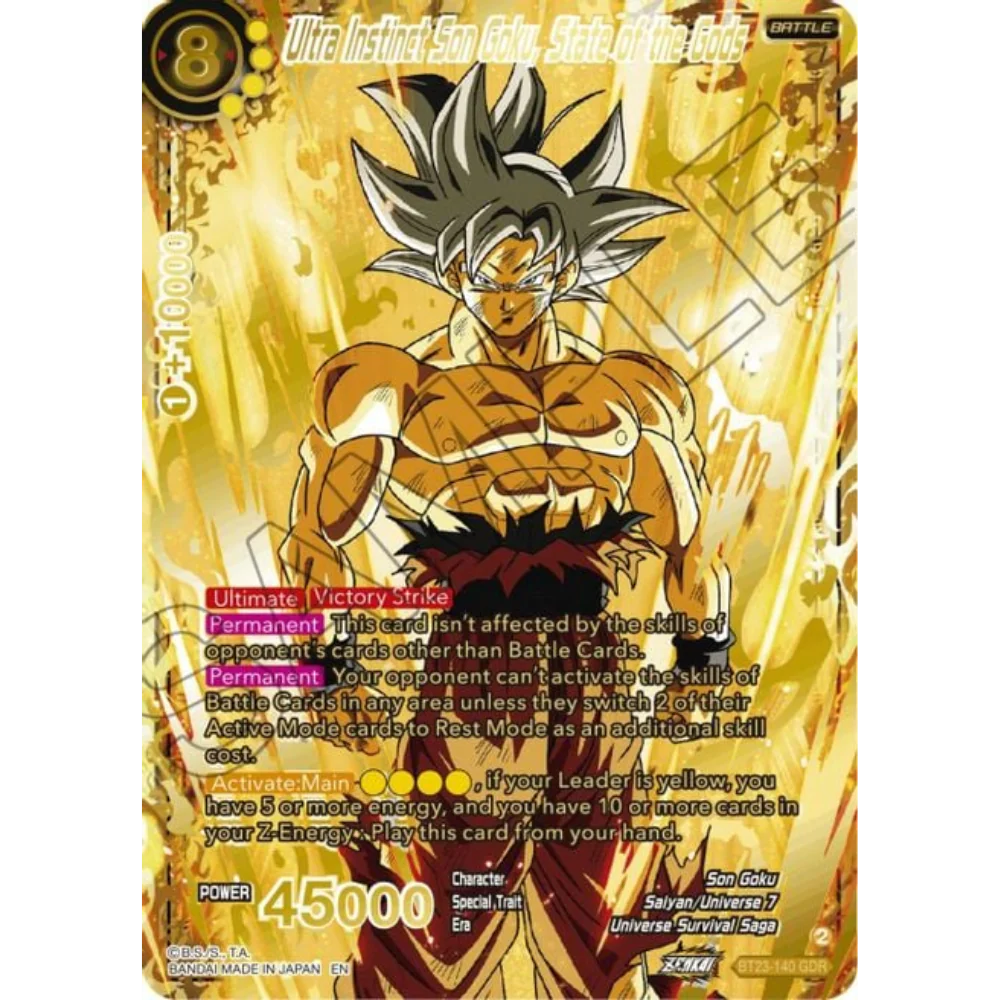Dragon Ball Super Card Game - Masters - Perfect Combination - Premium Pack [ENG]
