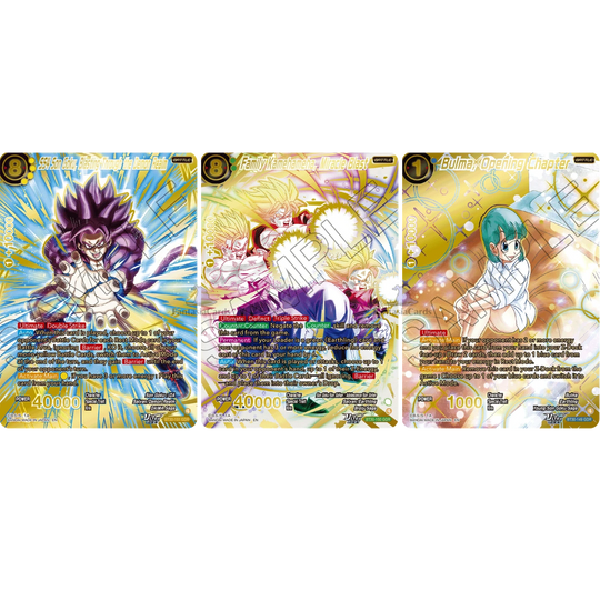 Dragon Ball Super Card Game - Masters - B30 - Tres guerreros gloriosos - Sobres de mejora [ING]