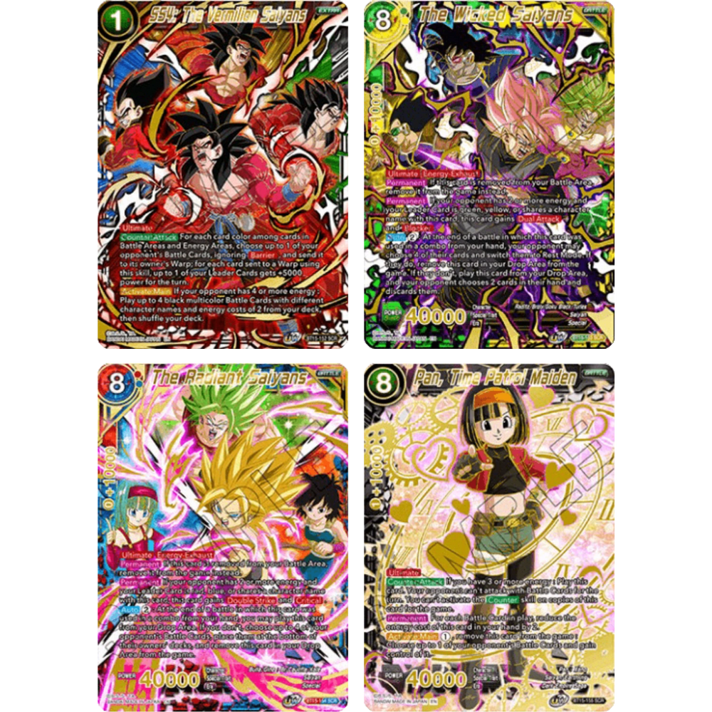 Dragon Ball Super Card Game - Masters - Saiyan Showdown - Premium Pack [ENG]