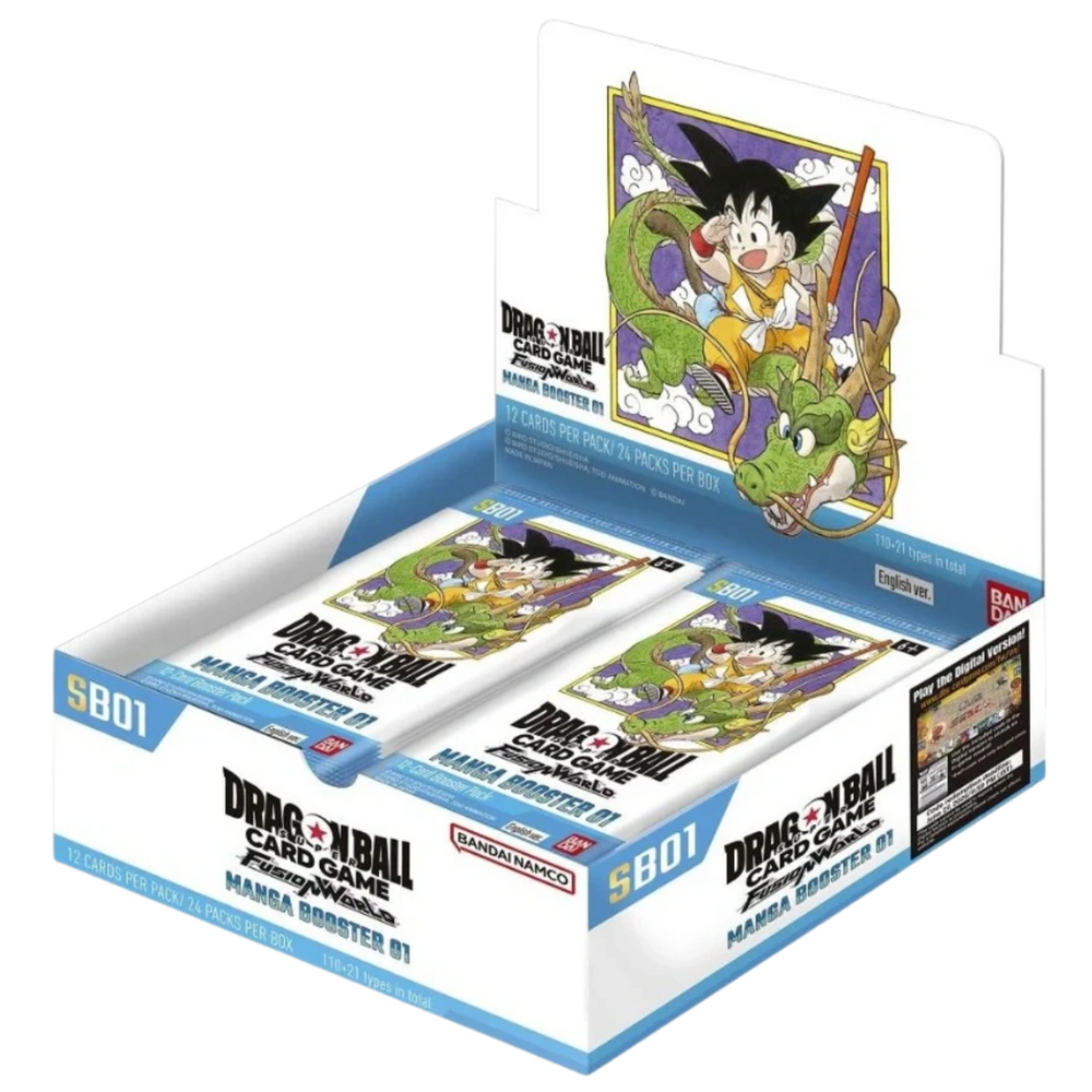 Dragon Ball Super Card Game - Fusion World - SB01 - Manga Booster Pack 01 - Caja Sellada [ING]