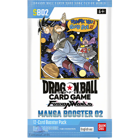 Dragon Ball Super Card Game - Fusion World - SB02 - Manga Booster Pack 02 - Sobre de mejora