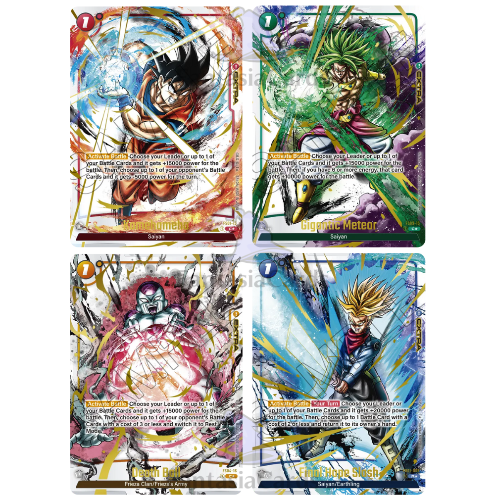 dragon ball super card game fusion world fb 02 blazing aura special rares