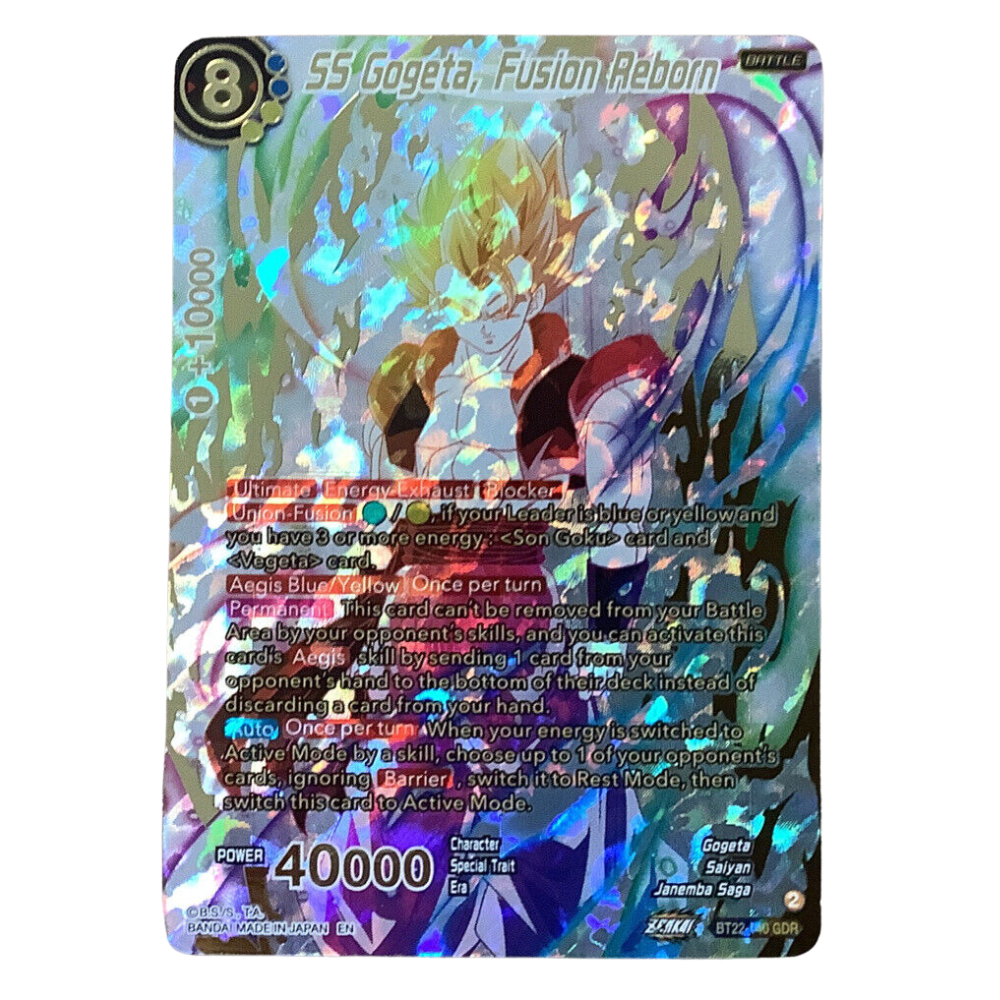 Dragon Ball Super Card Game - Masters - Critical Blow - Premium Pack [ENG]