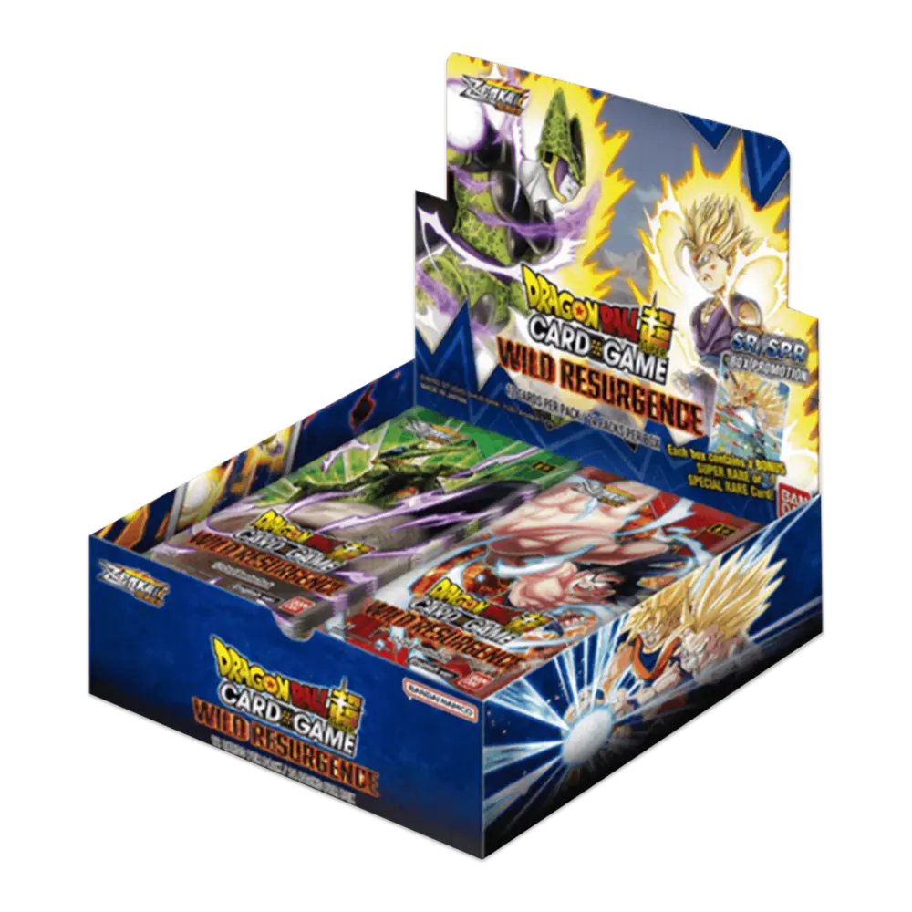 Dragon Ball Wild Resurgence Display Englisch