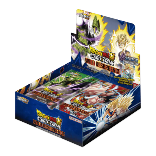 Dragon Ball Wild Resurgence Display Englisch