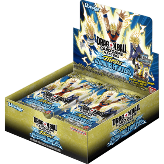 Dragon Ball Super Card Game - Masters - B30 - Three Glorious Fighters - Display - [ENG]
