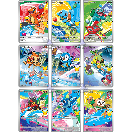 Pokemon - Erste Partner Illustrations-Kollektion Serie 1 [DE]
