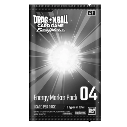 Dragon Ball Super Card Game - Fusion World - Πακέτο Energy Marker 04 [ENG]