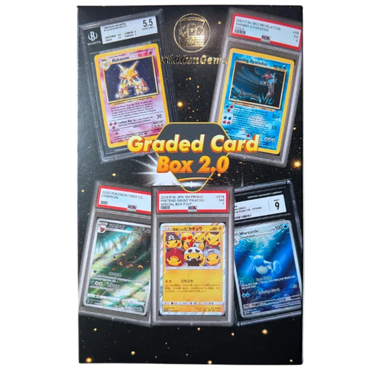 Hidden Gems Pokémon Graded Card Box 2.0