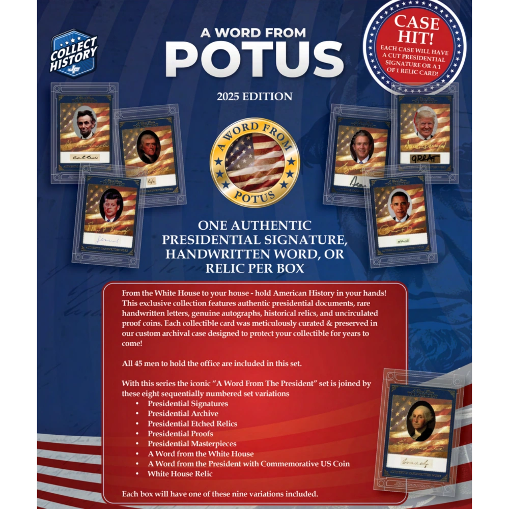 Jersey Fusion 2025 Un mensaje del presidente - Hobby Box
