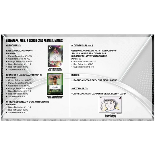 2026 Topps J.League Chrome - Hobby Box (Przedpłatność - Premiera: koniec października 2026)