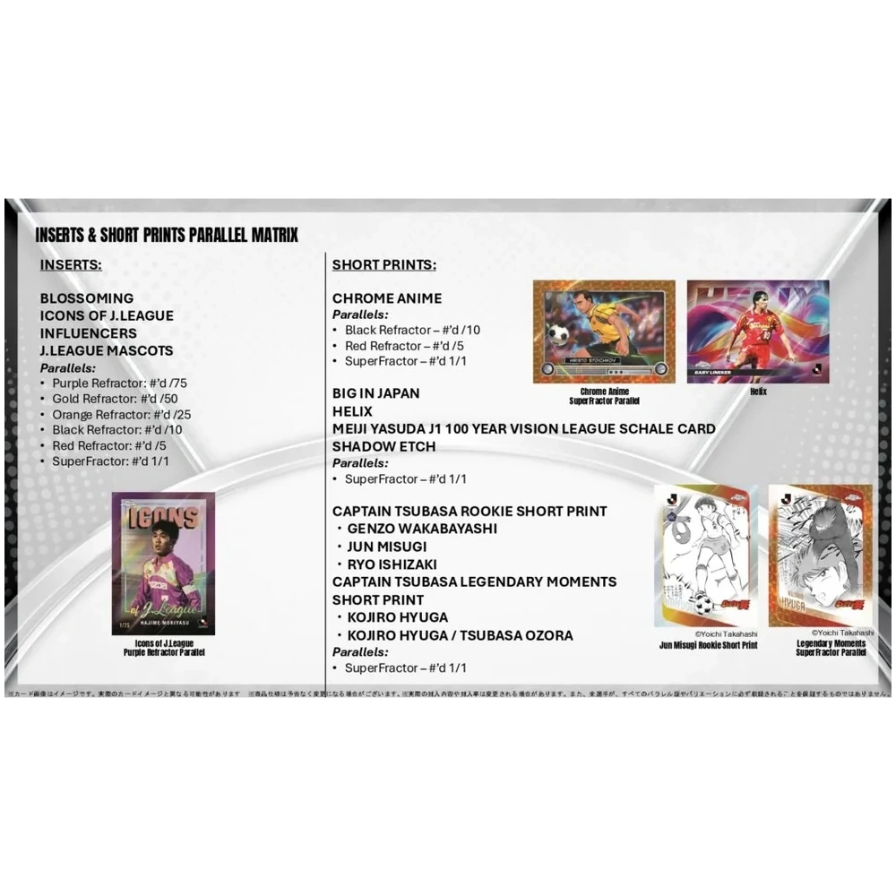 2026 Topps J.League Chrome - Hobby Box (Przedpłatność - Premiera: koniec października 2026)