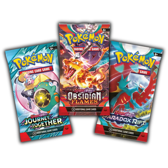 Pokemon - Booster Bundle - Journey Together, Obsidian Flames &amp; Paradox Rift [ENG]
