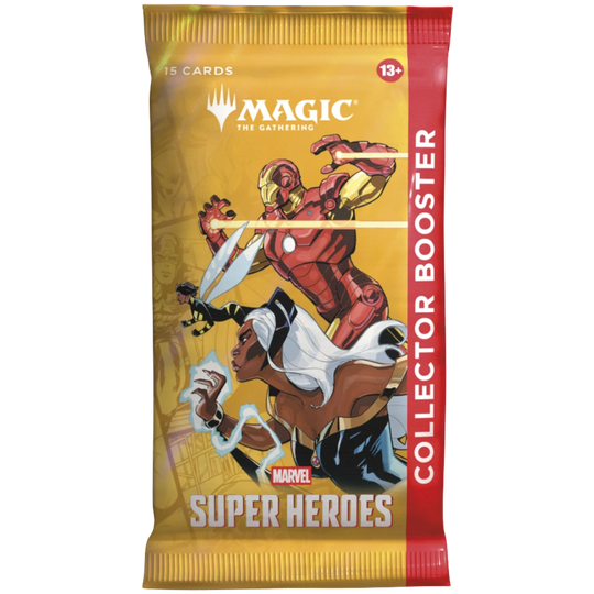 Magic the Gathering - Marvel Super Heroes Espositore di buste da collezione [ENG]