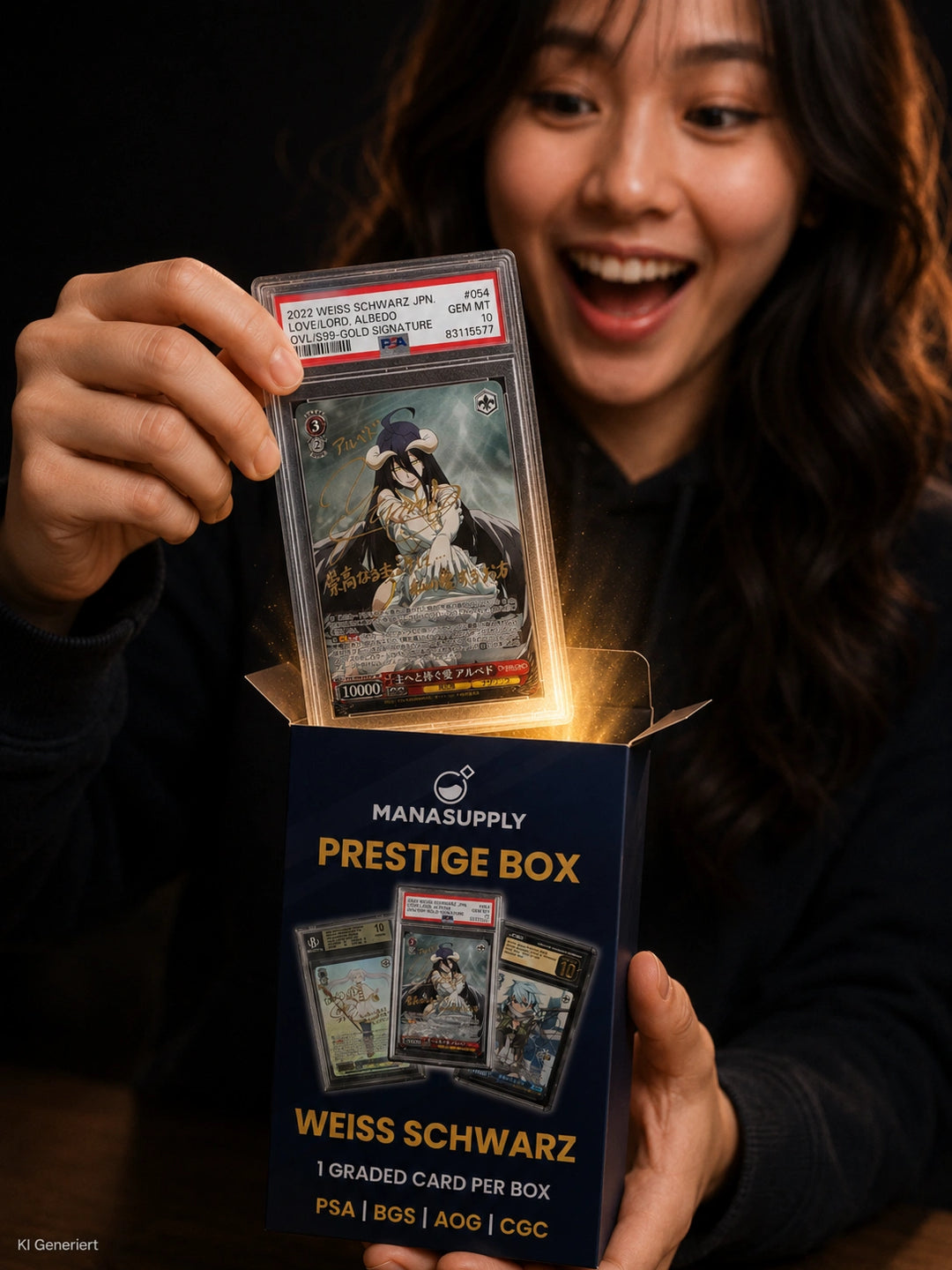 ManaSupply - Caja Prestige de cartas White &amp; Black graduadas