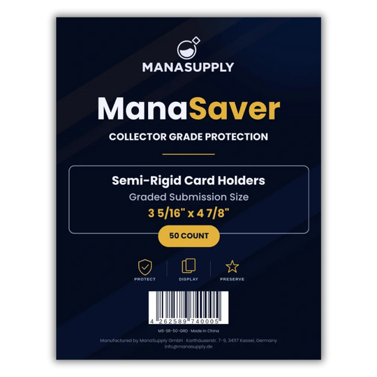 ManaSupply - Card Saver - 50 Stück – Semi Rigid Card Holder