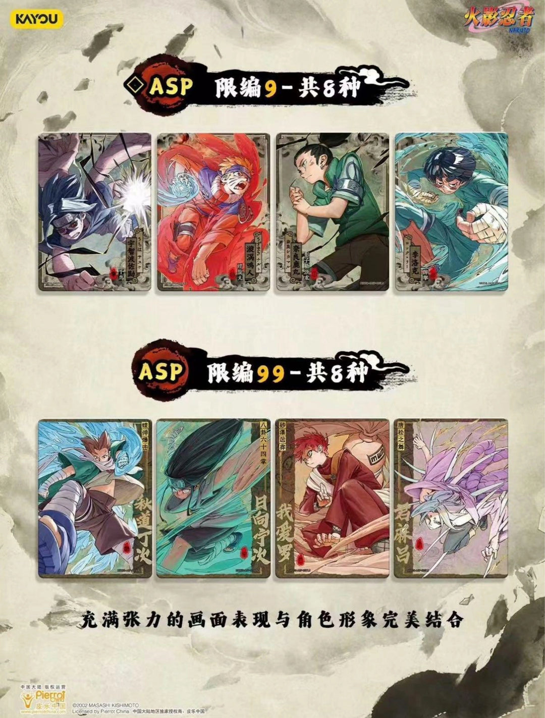 Naruto Kayou - Tier 4 Wave 8 - T4W8 - Display [Κίνα]