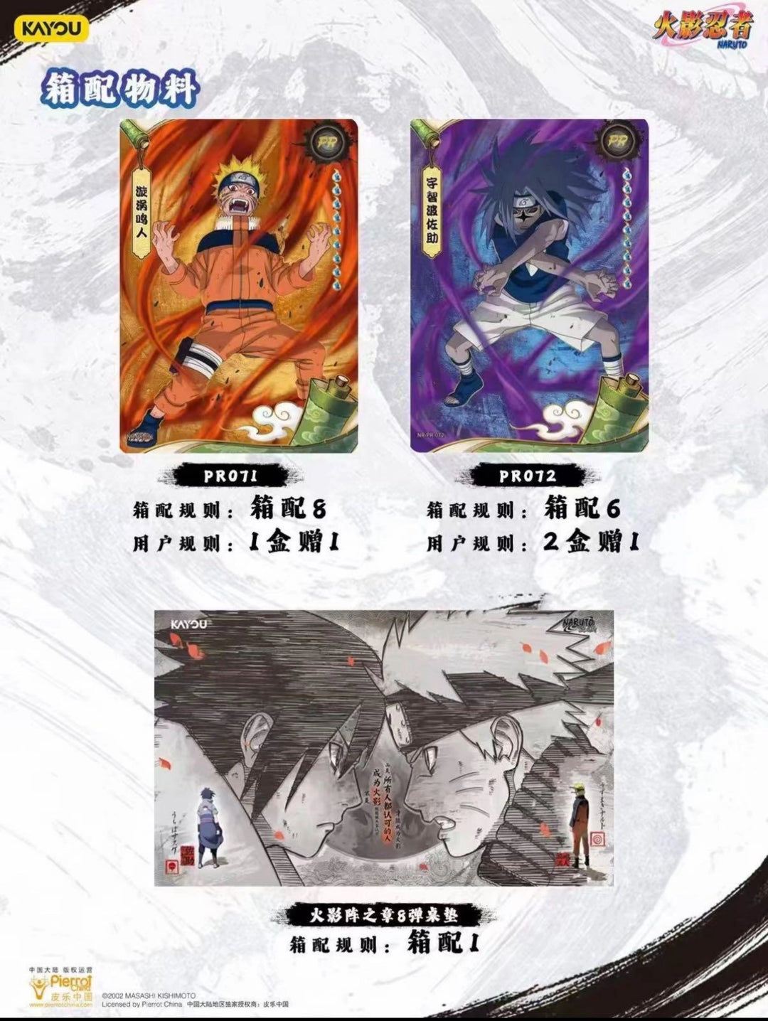 Naruto Kayou - Tier 4 Wave 8 - T4W8 - Display [Κίνα]