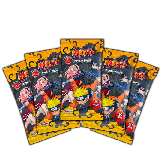 5x Naruto Mythos - Konoha Shido - Booster Bundle 2ª Edizione