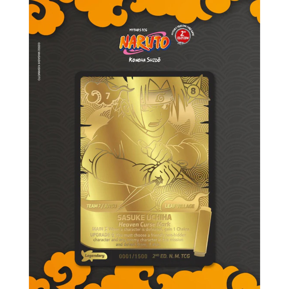 5x Naruto Mythos - Konoha Shido - Booster Bundle 2ª Edizione