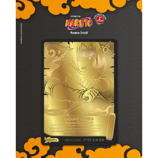 5x Naruto Mythos - Konoha Shido - Booster Bundle 2ª Edizione
